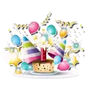 Happy Birthday - WASticker