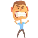 Angry Guy 2 - WASticker