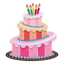 Birthday Cake - WASticker