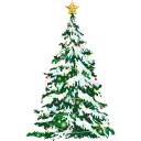 Christmas Tree - WASticker