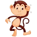 Funny Monkey - WASticker