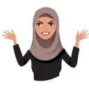 Hijabi Girl - WASticker