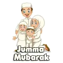 Jumma Mubarak - WASticker