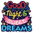 Good Morning & Night - WASticker