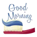 Good Morning & Night - WASticker