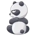 Panda Emo - WASticker