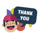 Thank You - WASticker