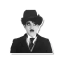 Charlie Chaplin - WASticker