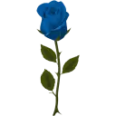 Blue Roses - WASticker