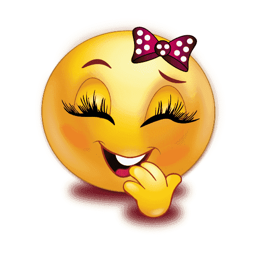 Shy Emoji sticker