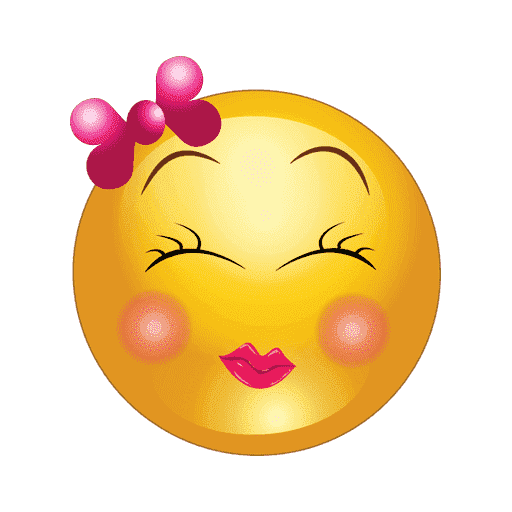 Shy Emoji sticker