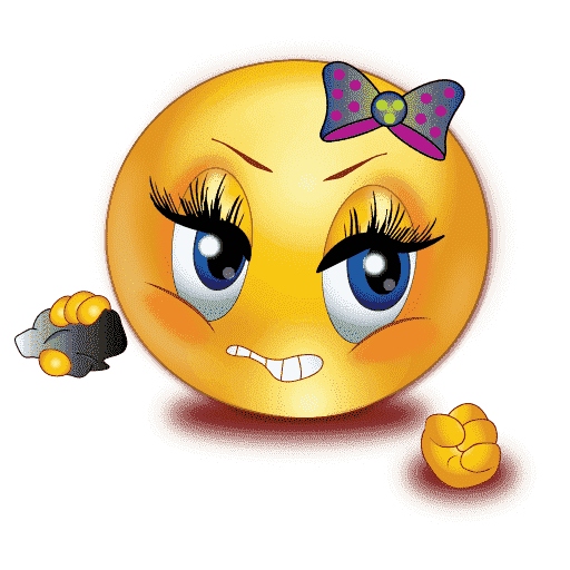 Girly Emoji sticker