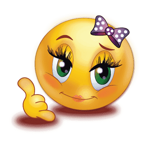 Girly Emoji sticker