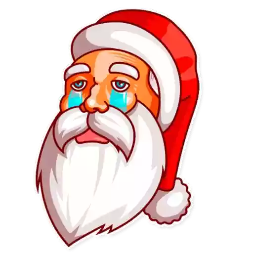 Santa Claus sticker