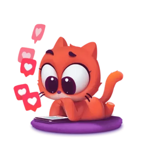 Kitten Taffy sticker