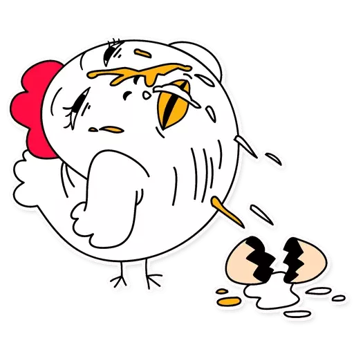 White Hen sticker