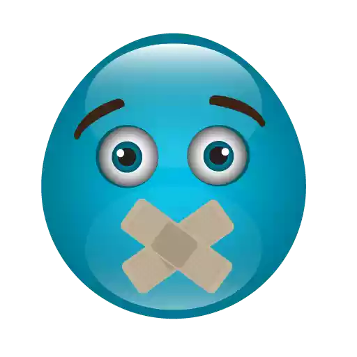 Blue Emoji sticker
