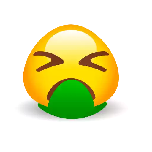 Isolated Emoji sticker