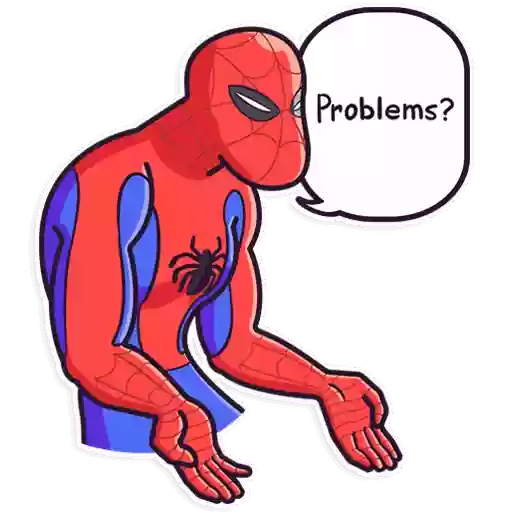 Spiderman WhatsApp Stickers