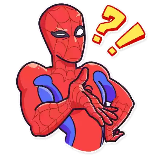 Spiderman sticker