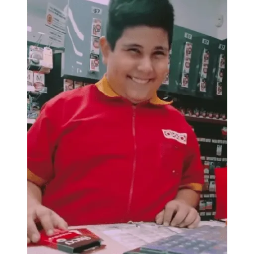 el niño del Oxxo WhatsApp Stickers