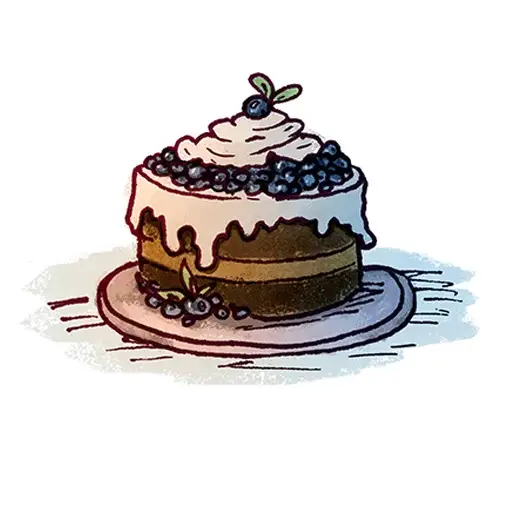 Cakes And Flowers sticker