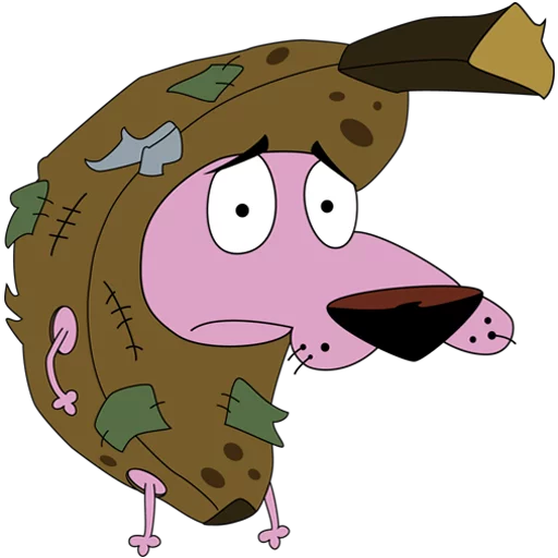 Cowardly Dog - WAStickerApps