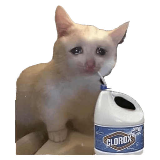 gatitos tristes WhatsApp Stickers