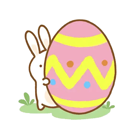 Easter Bunny sticker