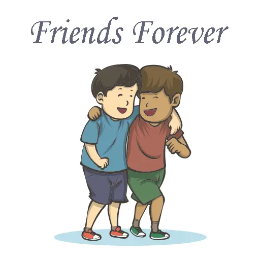 Friends Forever sticker