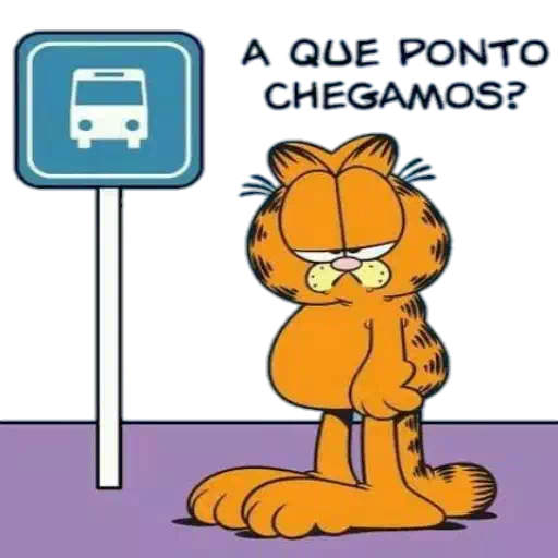 Garfield 2 WhatsApp Stickers