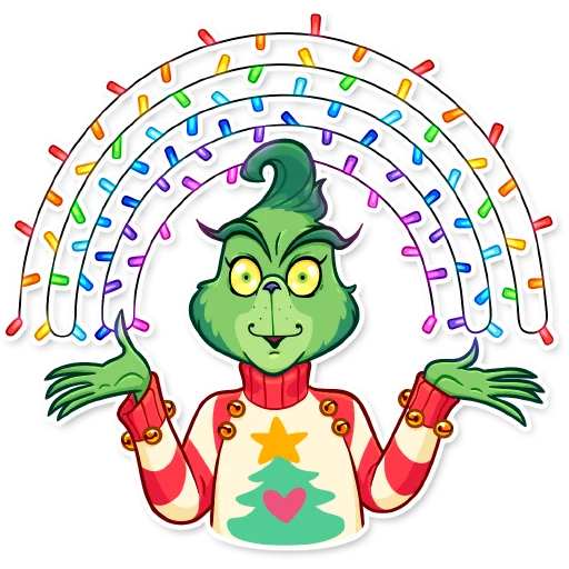 Grinch WhatsApp Stickers