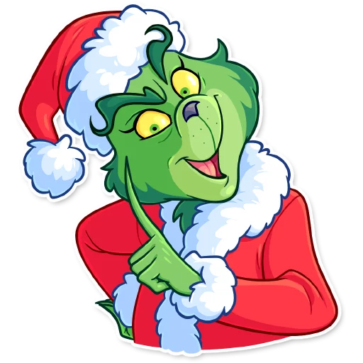 Grinch WhatsApp Stickers