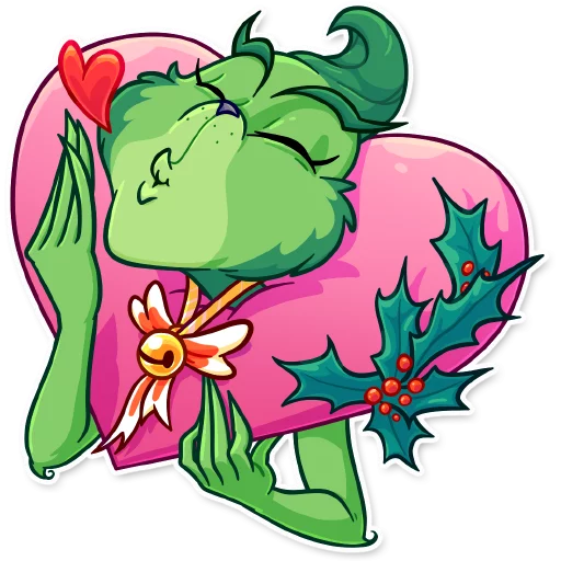 Grinch WhatsApp Stickers