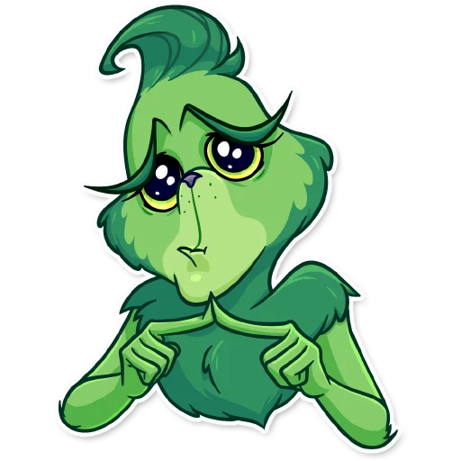 Grinch WhatsApp Stickers