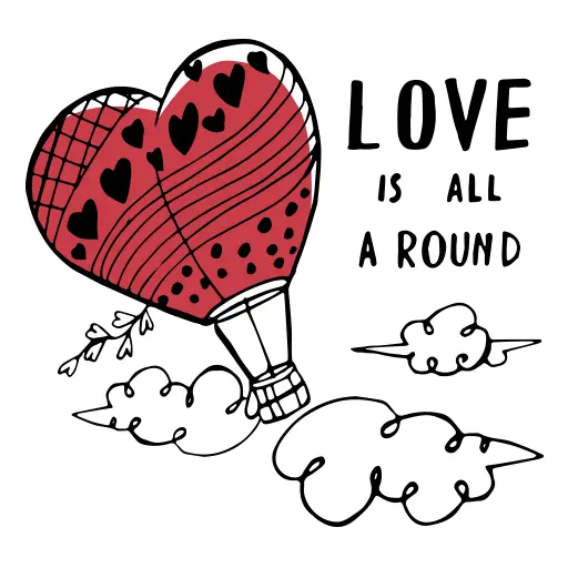 Lovers sticker