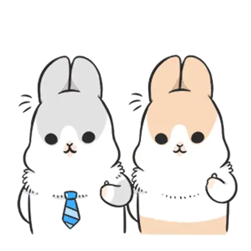 Machiko Rabbit 1 sticker