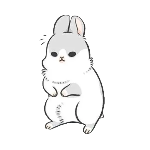 Machiko Rabbit 2 sticker
