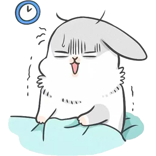 Machiko Rabbit 4 sticker