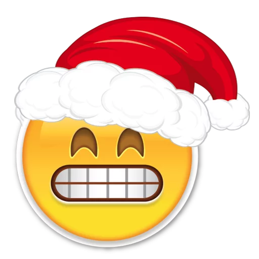 Merry Christmas Emojis sticker