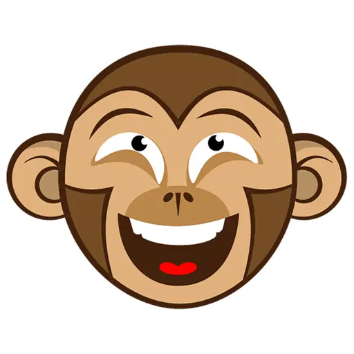 Monkey Emojis sticker