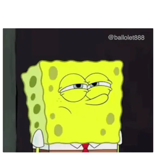 Bob esponja ✨👀MOVIMIENTO WhatsApp Stickers