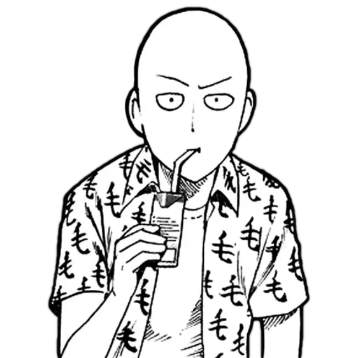 One Punch Man WhatsApp Stickers
