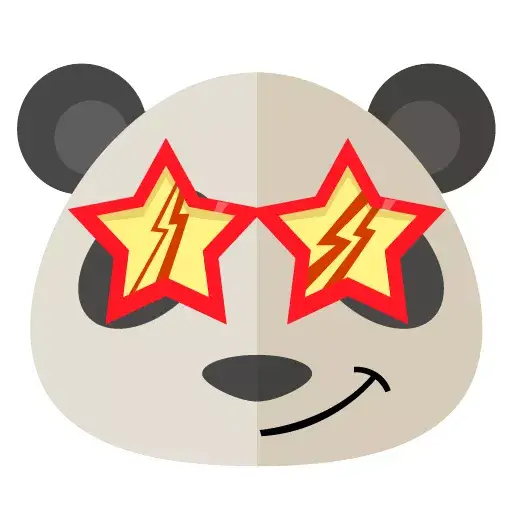 Panda sticker