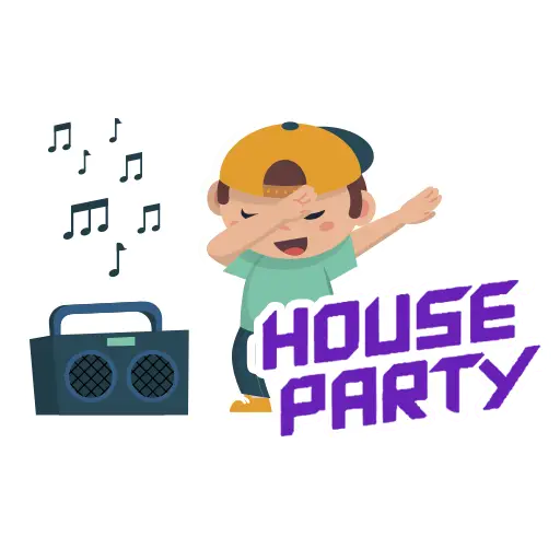 Party Heads sticker