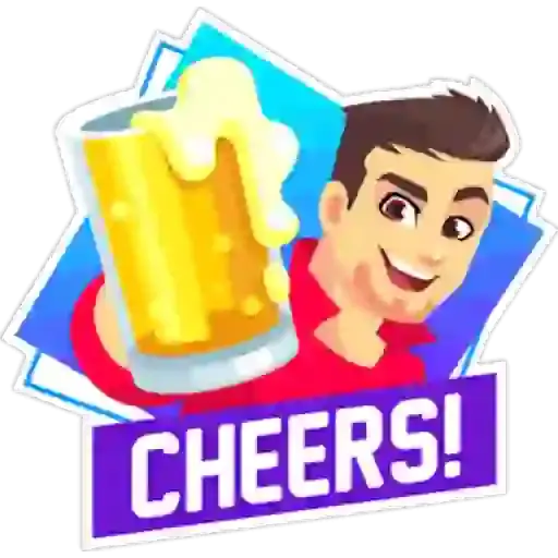 Party Text sticker