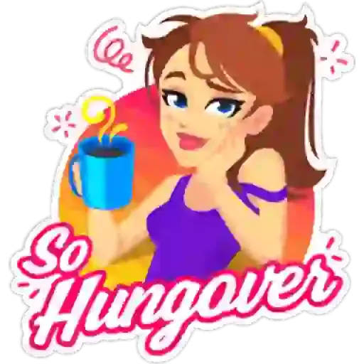 Party Text sticker