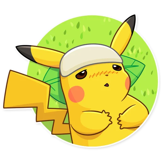 Pikachu Detective sticker