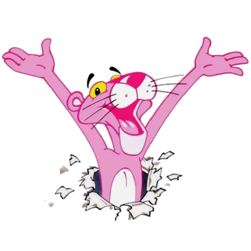 Pink Panther WhatsApp Stickers