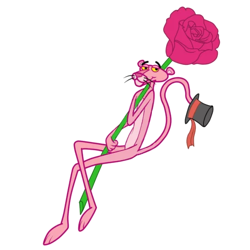 Pink Panther - WAStickerApps